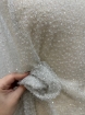 Imagine Crystal Raindrops - Broderie tip plasa cu cristale - offwhite